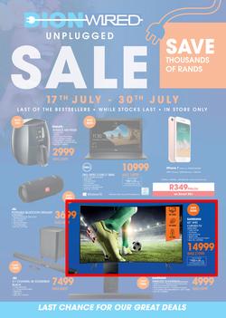 Dion Wired : Unplugged Sale (17 July - 30 July 2019), page 1