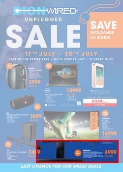 Dion Wired : Unplugged Sale (17 July - 30 July 2019), page 1