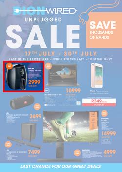 Dion Wired : Unplugged Sale (17 July - 30 July 2019), page 1