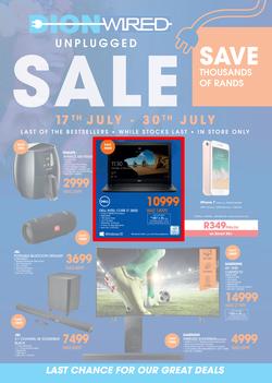 Dion Wired : Unplugged Sale (17 July - 30 July 2019), page 1