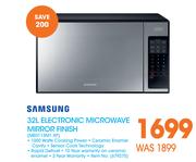 Samsung 32L Electronic Microwave With Mirror Finish ME0113M1 XF