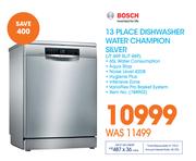 Bosch 13 Place Dishwasher Water Champion (Silver) JT469SLJT469