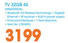 Apple TV 32GB 4K