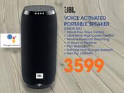 JBL Voice Activated Portable Speaker LINK20 BLK