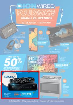 Dion Wired : Fourways Grand Re-Opening (22 Aug - 25 Aug 2019), page 1