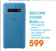 Samsung Galaxy S10e Silicone Cover Blue