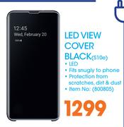 Samsung Galaxy S10e LED View Cover Black