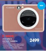 Canon Zoe Mini S Instant Camera(3879C007AA)