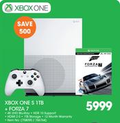 Xbox One S 1TB+Forza 7
