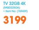 Apple TV 32GB 4K MQD22SOA