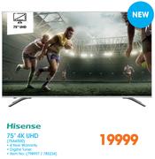 Hisense 75" 4K UHD 75A6500