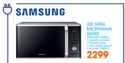 Samsung 32Ltr Grill Microwave Silver MG32J5215ASFA