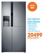 Samsung 511Ltr Side By Side Fridge RS51K5680SL