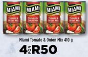 Miami Tomato & Onion Mix-For 4 x 410g