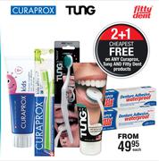 Curaprox, Tung And Fitty Dent Products-Each