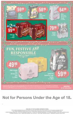 SUPER SPAR Eastern Cape : My SuperSpar (26 Nov - 8 Dec 2019) Only available at selected Eastern Cape stores., page 13