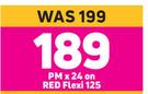 2 x Techno 5 Air Smartphone-Red Flexi 125 & Promo 65PMx24