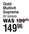 Dis-Chem Gold Multivit Supreme 60 Tablets