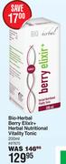 Bio Herbal Berry Elixir+ Herbal Nutritional Vitality Tonic-200ml