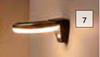 Solar Flair Round Outdoor Wall Mount Light With PIR