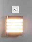 K.Light Coastal Square Bulkhead Grid Light