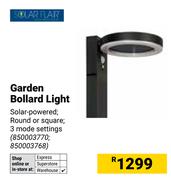 Solar Flair Garden Bollard Light