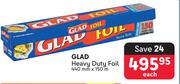Glad Heavy Duty Foil-440mm x 150m Each