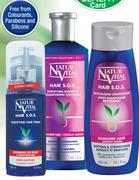 Natur Vital Hair S.O.S Fortifying Shampoo Or Revitalizing Conditioner Assorted-300ml Each