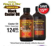 Jamaican Mango & Lime Black Castor Oil Assorted-118ml Each