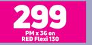 Tecno Spark 7 64GB 4G Smartphone-On Red Flexi 130
