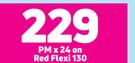 Vivo Y01 4G Smartphone-On Red Flexi 130