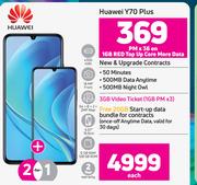 2 x Huawei Y70 Plus-On 1GB Red Top Up Core More Data