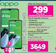 Oppo A16s 4G Smartphone-Each