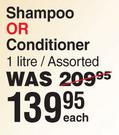 Pantene Shampoo Or Conditioner Assorted-1L Each