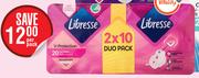 Libresse Ultra Pads 10 Ultra, 8 Ultra Long, 8 Ultra Night-Per Pack