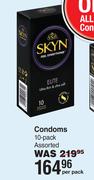 Skyn Condoms 10 Pack Assorted-Per Pack