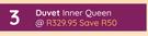 Sleepmasters Duvet Inner Queen