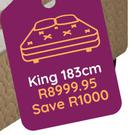 Sealy Argo King 183cm Base Set