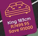Restonic Jasmine King 183cm Base Set