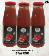 Bis Tomato Puree-For 3 x 680g