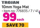 Trojan 10mm Yoga Mat-Each