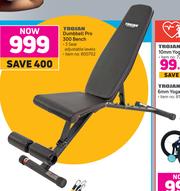 Trojan dumbbell on sale bench