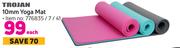 Trojan 10mm Yoga Mat-Each