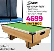 Shoot Vegas Pool Table