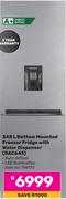 Defy 348L Bottom Mounted Freezer Fridge With Water Dispenser DAC645