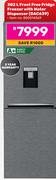 Defy 302L Frost Free Fridge Freezer With Water Dispenser DAC639