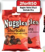 Nuggles Raisins-150g & Shortcake-125g-For 2