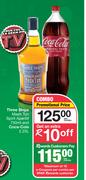 Three Ships Mash Tun Spirit Apertif 750ml & Coca Cola 2.25L-Per Combo