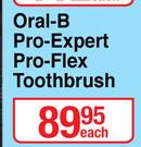 Oral-B Pro Expert Pro Flex Toothbrush-Each