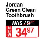 Jordan Green Clean Toothbrush